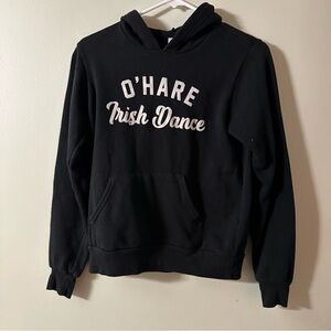 Bella Canvas Black Fleece Hoodie Size (Girls 14-16)